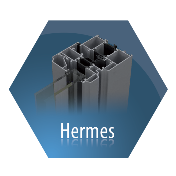 Hermes - Profilés en aluminium de portes et fenêtres