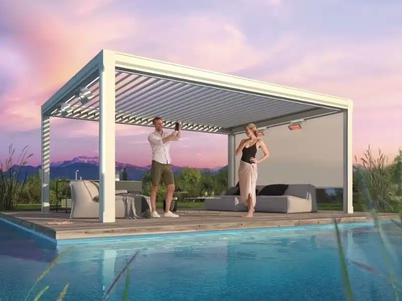 artares pergola bioclimatique piscine